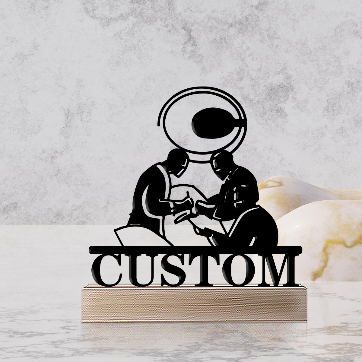 Custom Engraved Surgeon Desk N – Desk Name Plate Bewertung und Preis