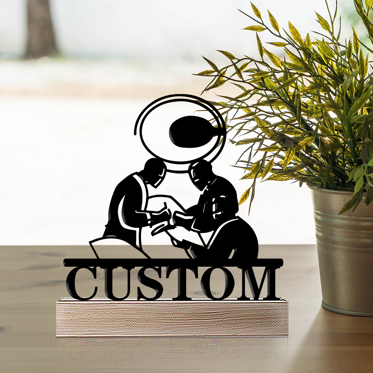 Custom Engraved Surgeon Desk N – Desk Name Plate Bewertung und Preis