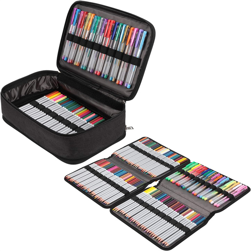 300 Roll Pencil Bag Colored Sc – Pen Pouch Roll Bewertung und Preis