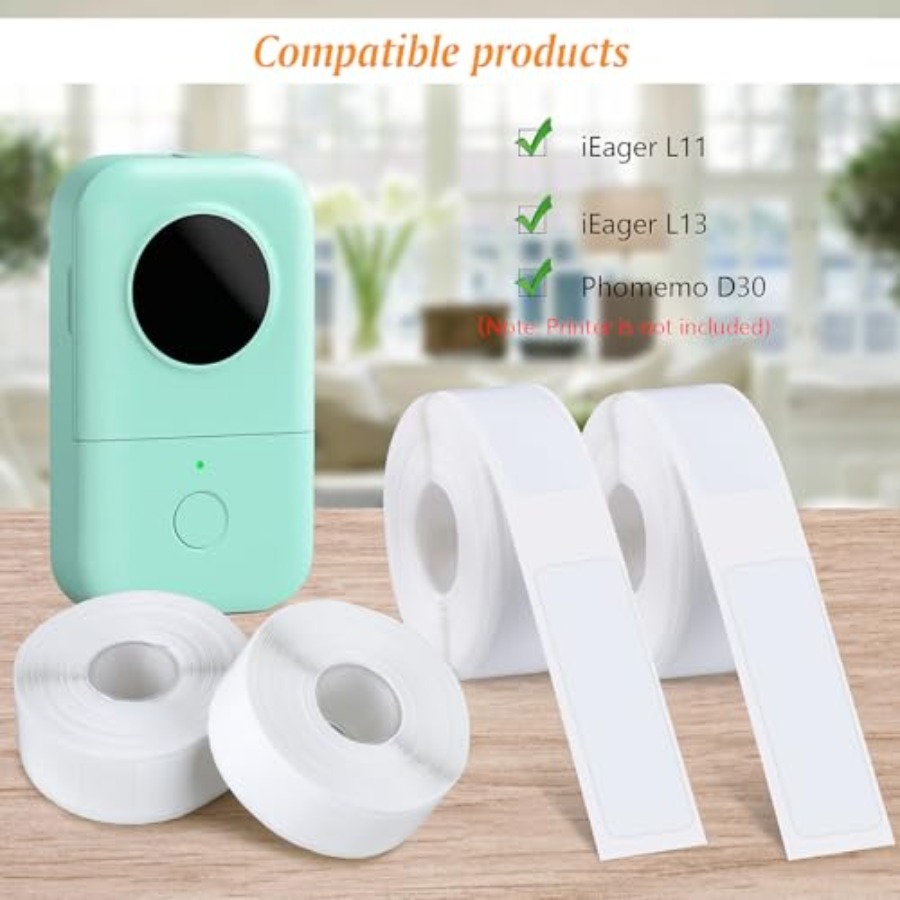 6 Rolls Label Maker Tapes for  – Label Printer Tape Bewertung und Preis