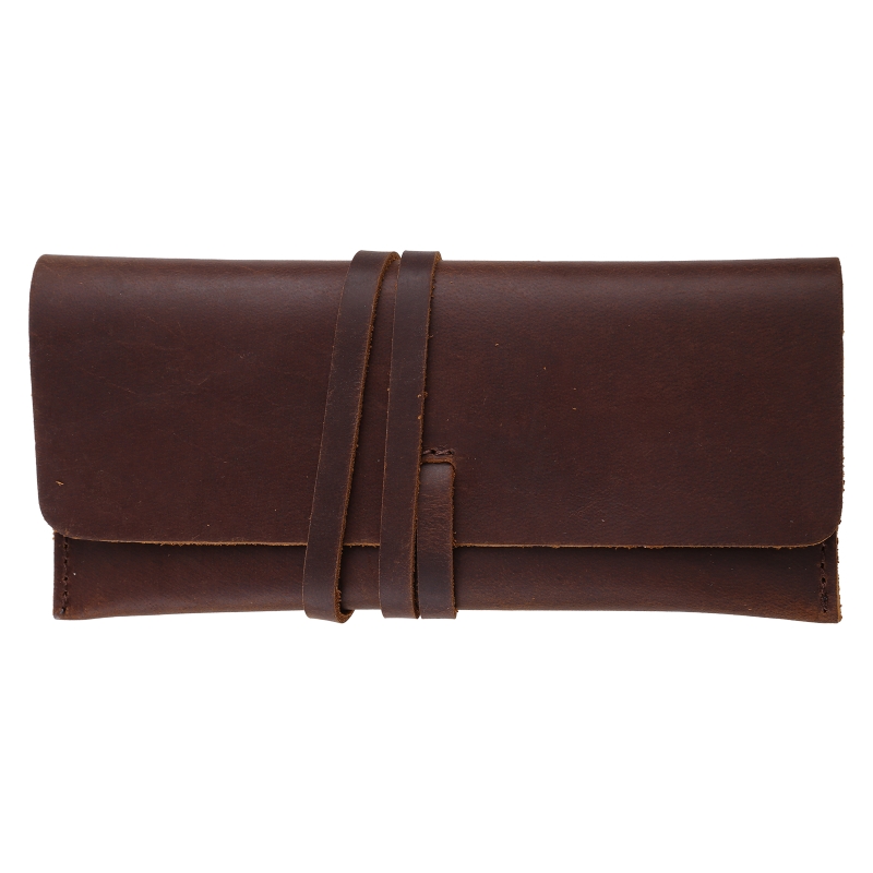 Handmade Cowhide Leather Pen B – Pen Pouch Roll Bewertung und Preis