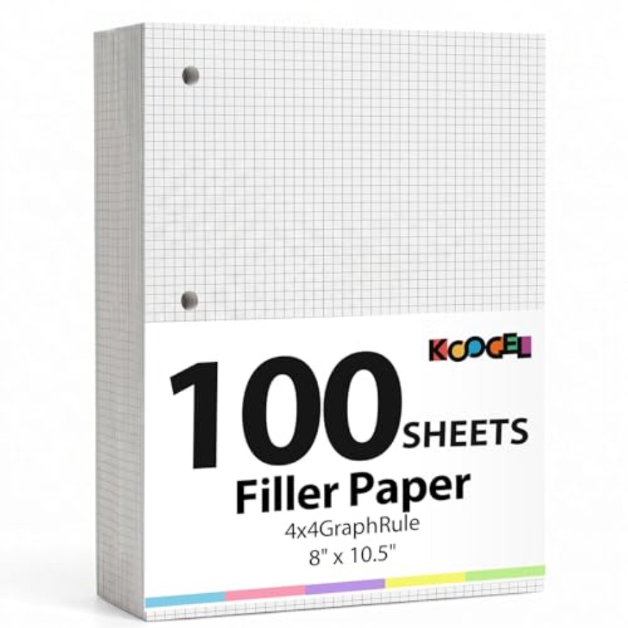 Graph Paper Filler Paper, 100  – Paper Punch 3 Hole Bewertung und Preis