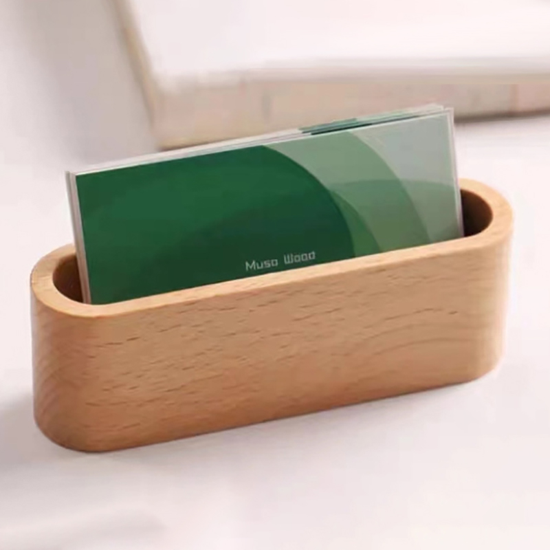 Business Card Holder Wooden Or – Desk Name Plate Bewertung und Preis
