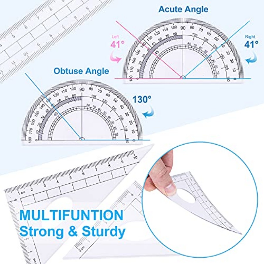 Math Geometry Kit Set 10 Piece – Compass Geometry Set Bewertung und Preis