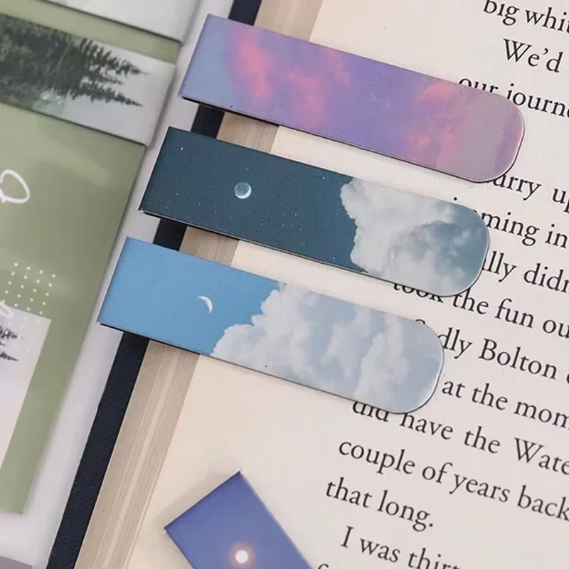 2pcs Landscape Themed Magnetic – Bookmark Magnetic Clip Bewertung und Preis