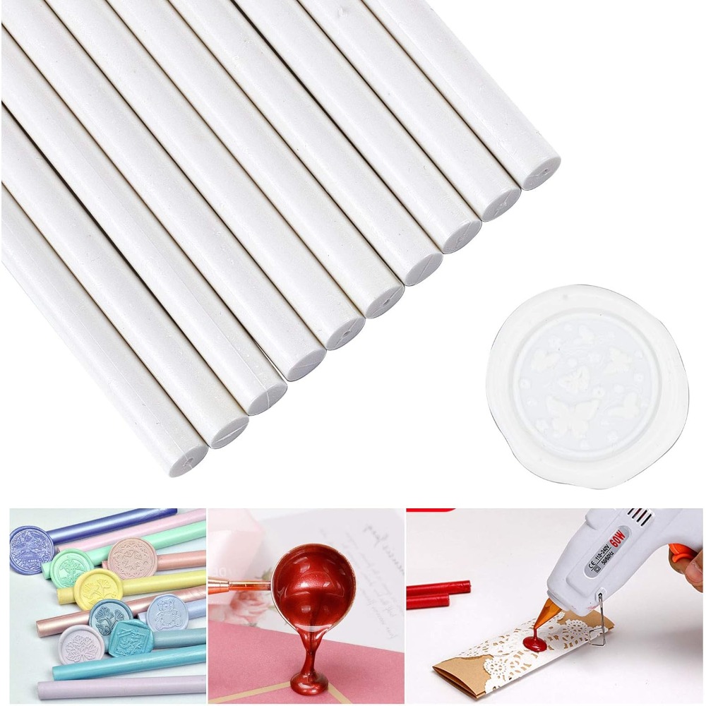 20 Pieces Glue Sealing Wax Sti – Wax Seal Stamp Kit Bewertung und Preis