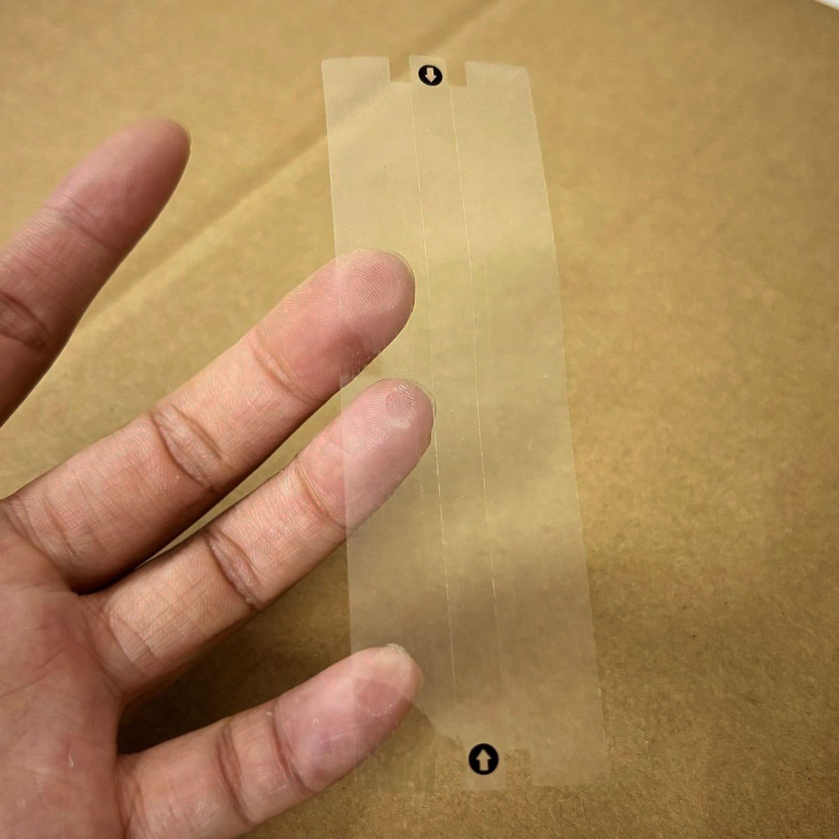 36/72pcs Transparent Adhesive  – Label Printer Tape Bewertung und Preis
