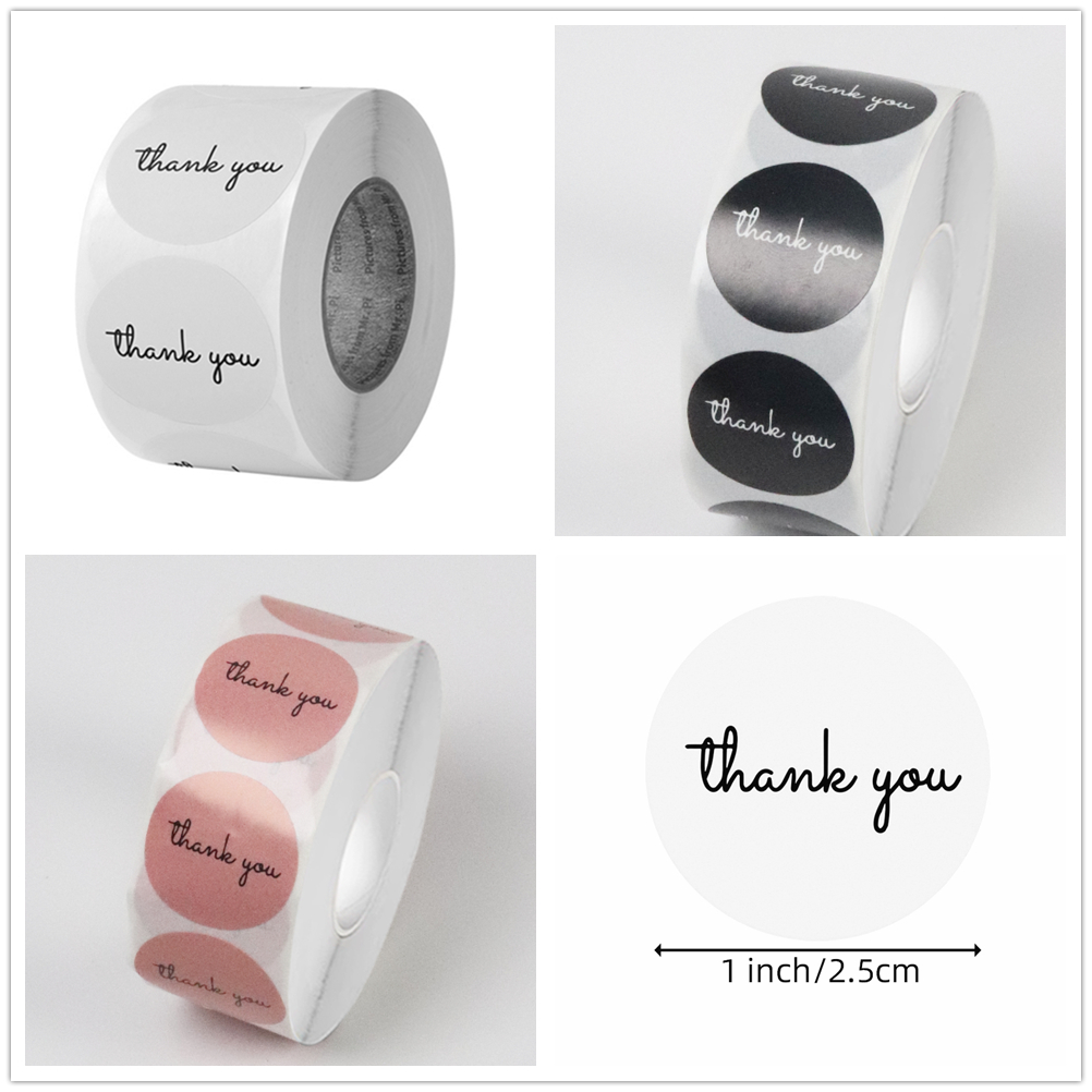 500 Thank You Stickers Roll 25 – Sticker Label Roll Bewertung und Preis