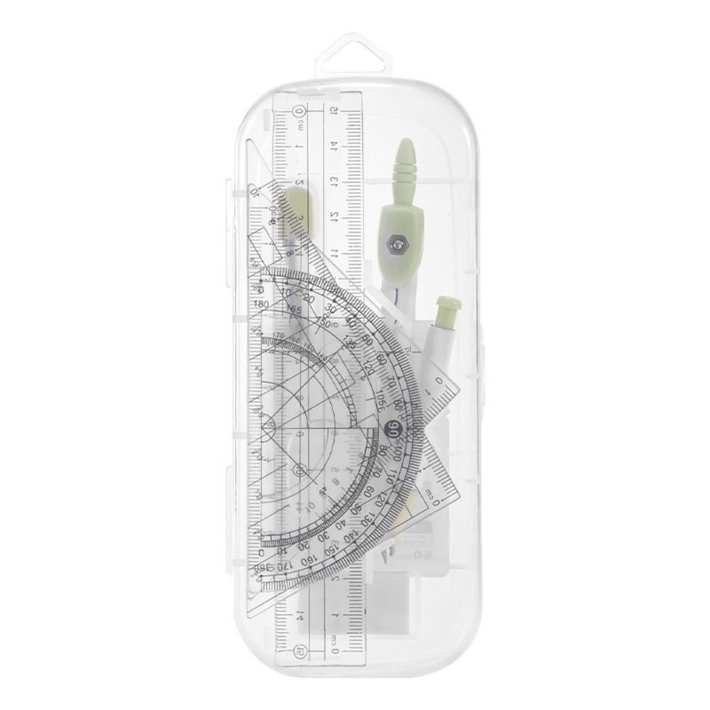 8PCS/Set Plastic Ruler Compass – Compass Geometry Set Bewertung und Preis