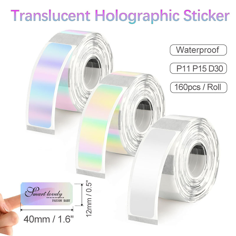 D30 Transparent Holographic Th – Label Printer Tape Bewertung und Preis