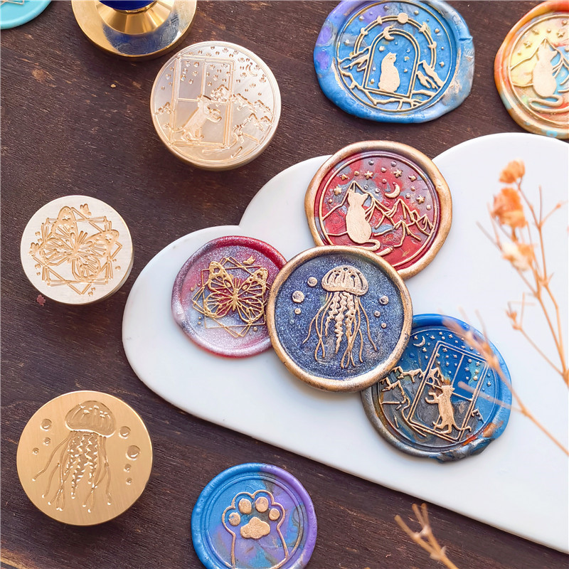 Jellyfish Starfish Butterfly C – Wax Seal Stamp Kit Bewertung und Preis
