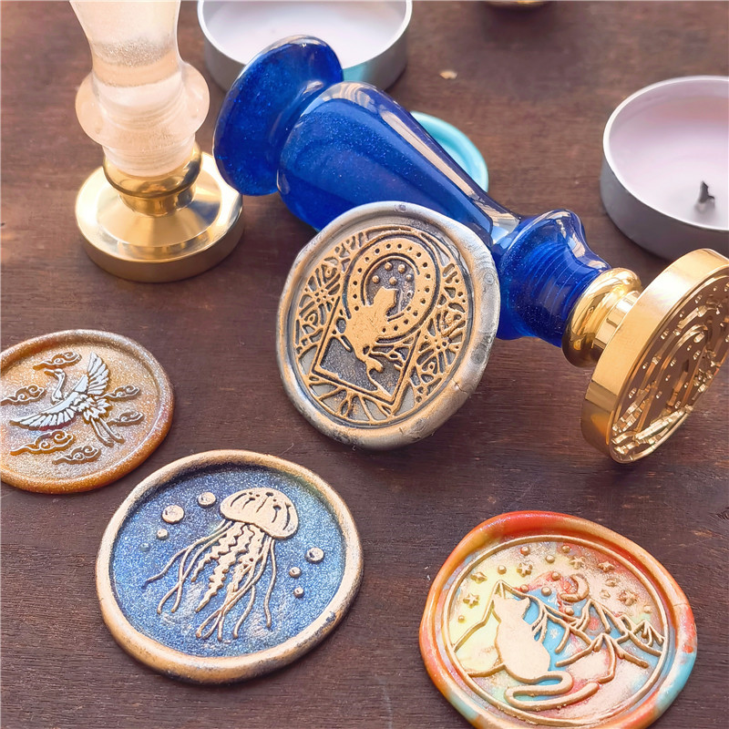 Jellyfish Starfish Butterfly C – Wax Seal Stamp Kit Bewertung und Preis
