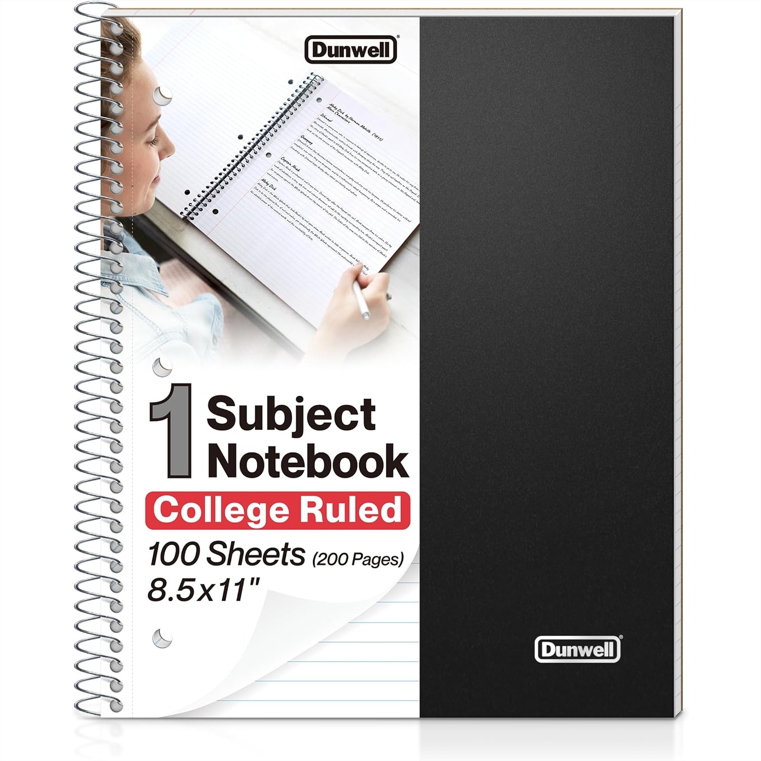 College Ruled Spiral Notebook  – Paper Punch 3 Hole Bewertung und Preis
