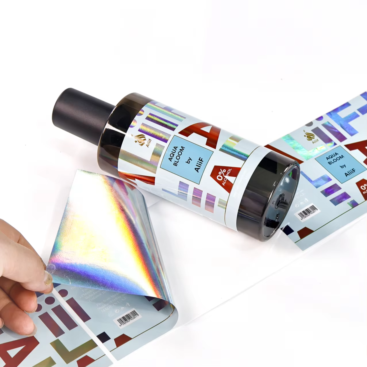 Custom Holographic Laser Label – Sticker Label Roll Bewertung und Preis