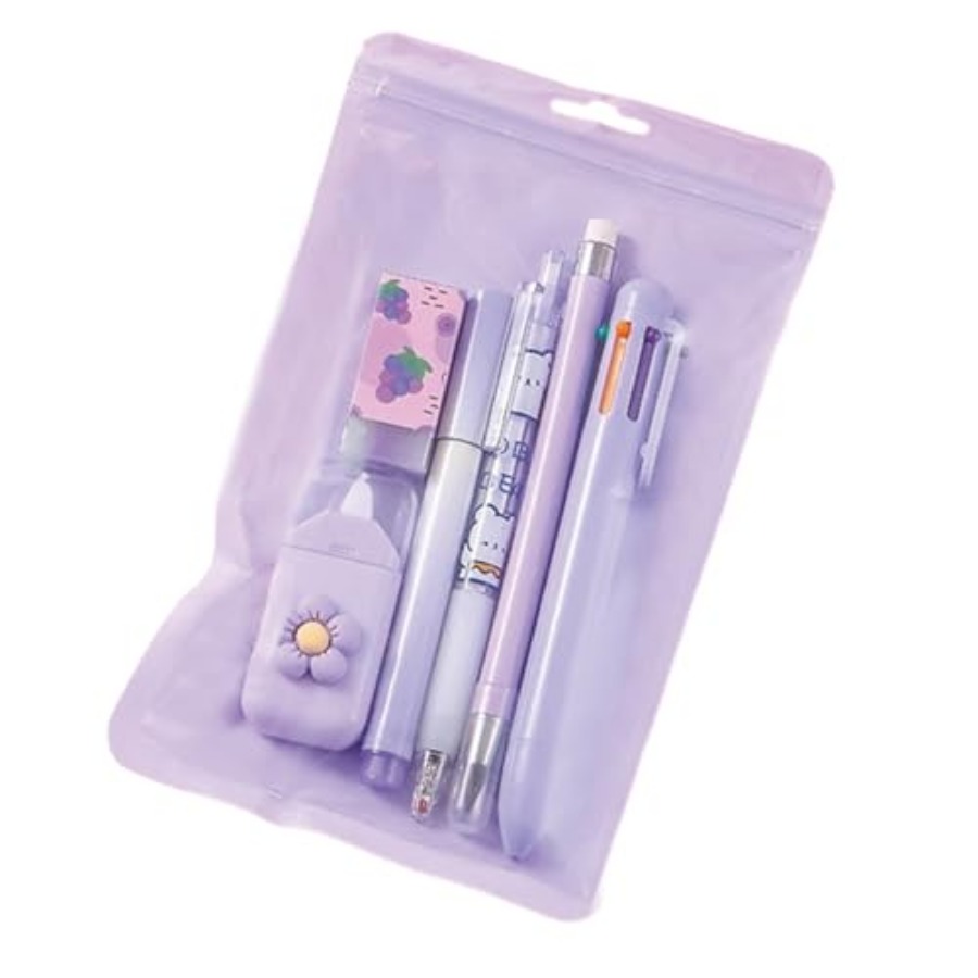 6 Pcs Cute Stationery Set for  – Gel Ink Pen Set Bewertung und Preis