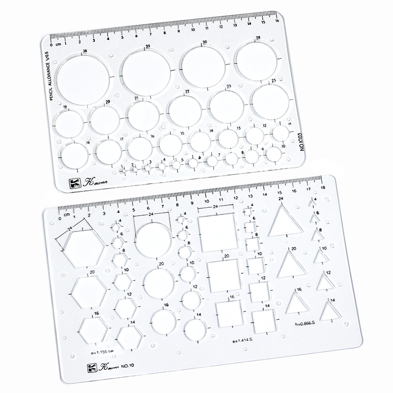 Transparent drawing size squar – Ruler Set Transparent Bewertung und Preis