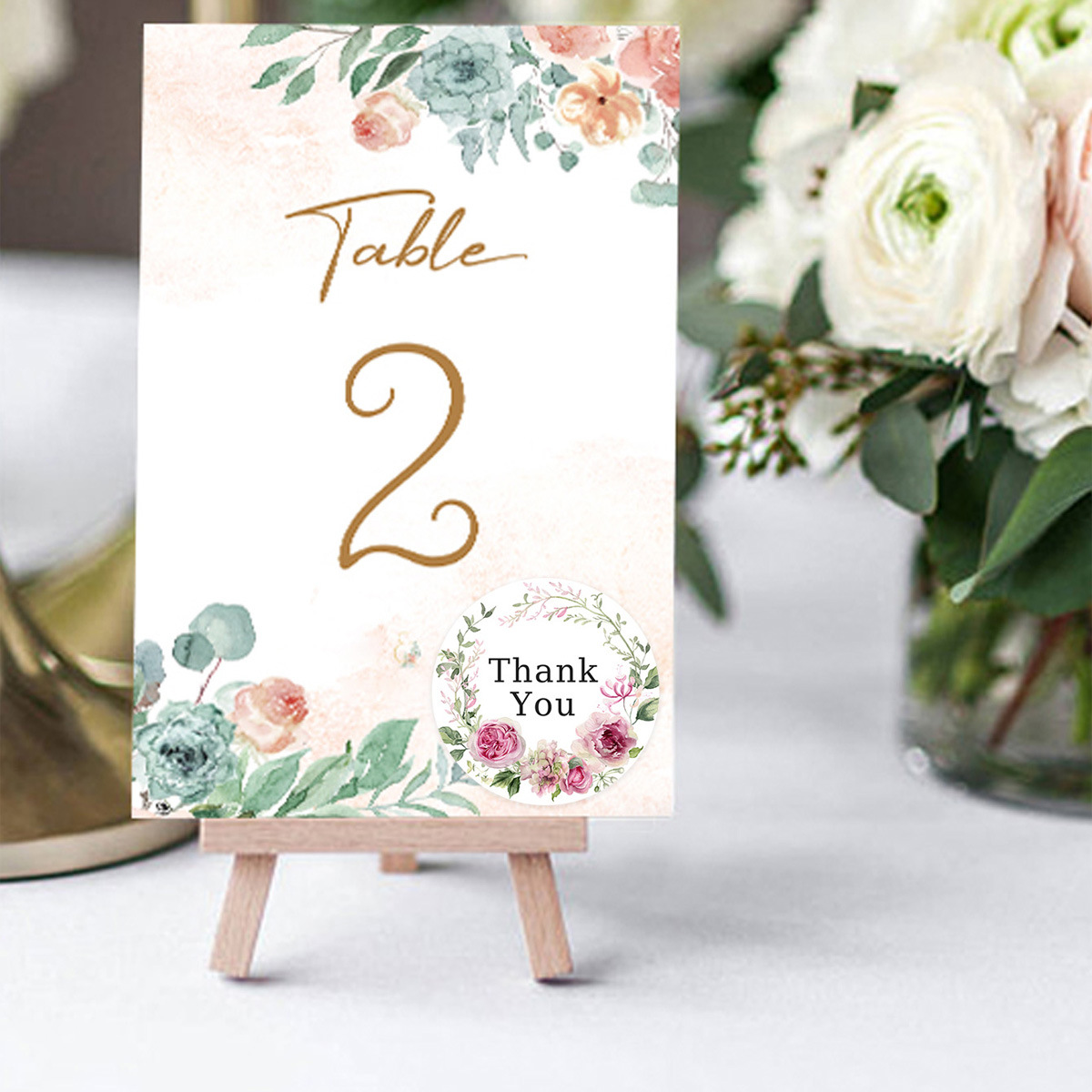 JCAC 500pcs/roll Thank You Sti – Sticker Label Roll Bewertung und Preis