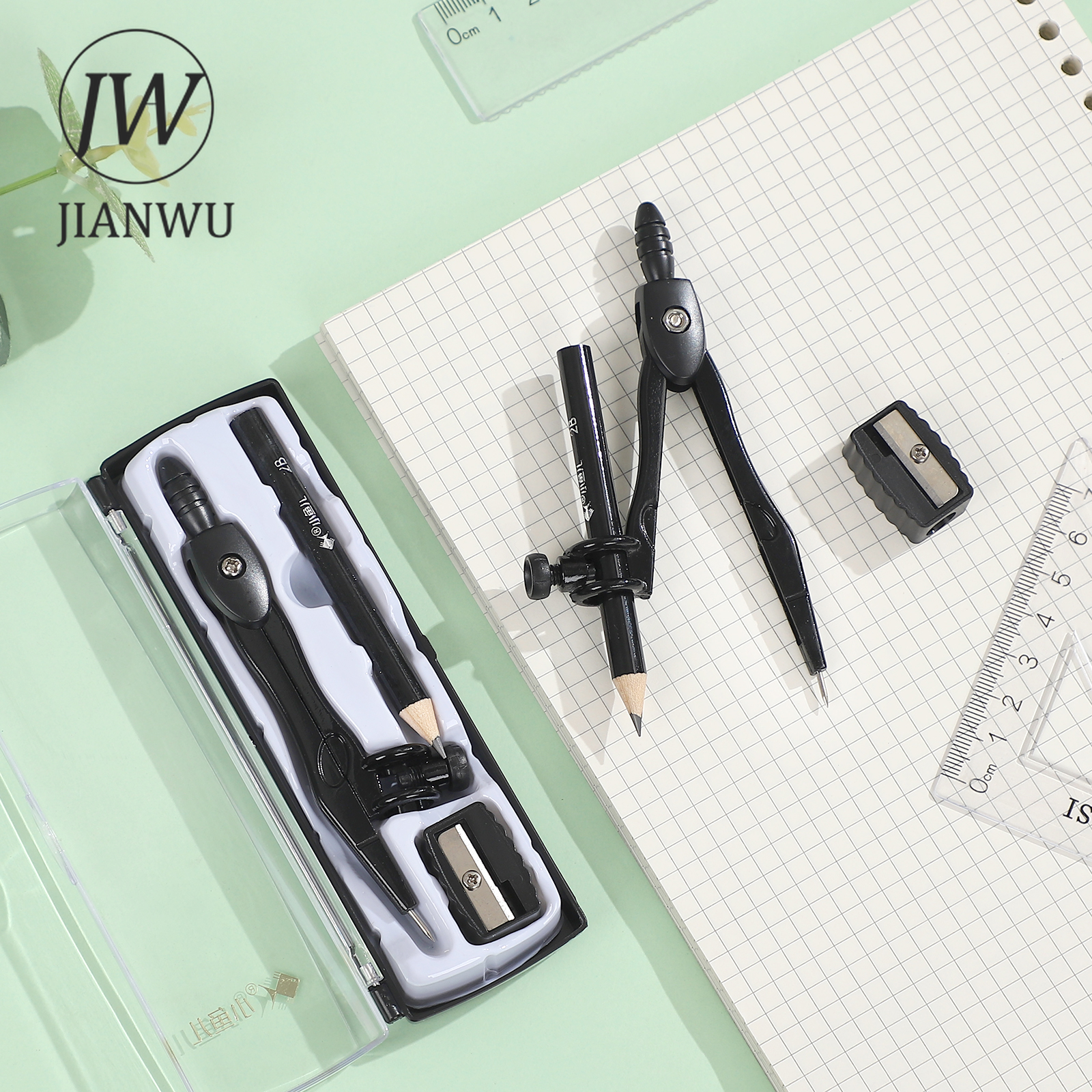 JIANWU Black Metal Compass Geo – Compass Geometry Set Bewertung und Preis