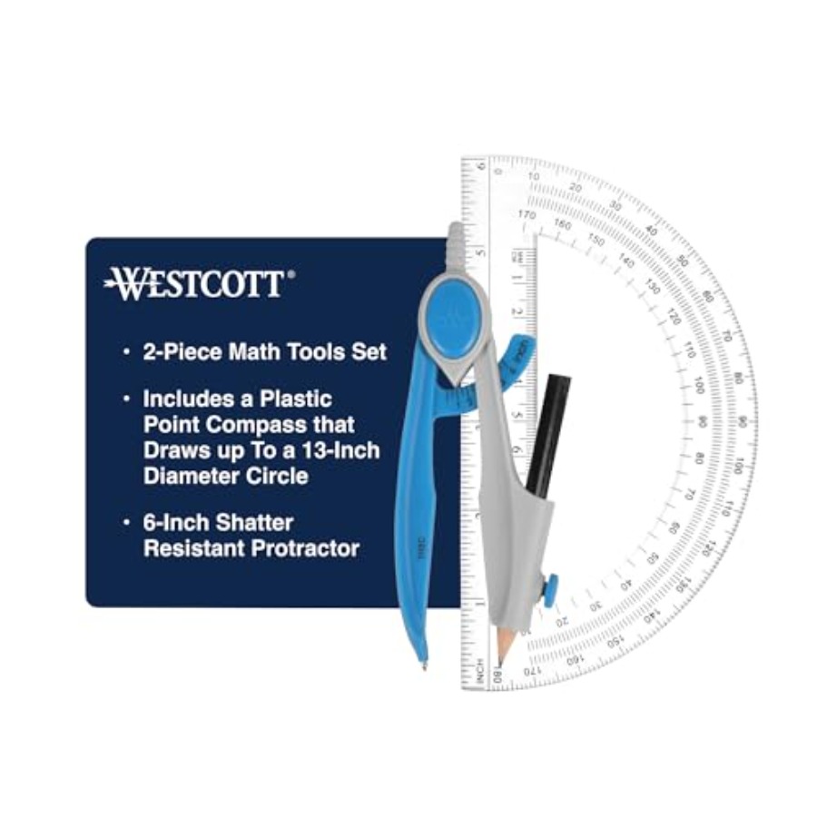 Compass and Protractor Math an – Compass Geometry Set Bewertung und Preis