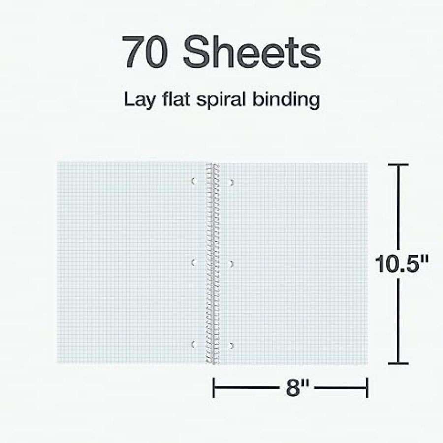 Spiral Notebook 2 Pack, 1 Subj – Paper Punch 3 Hole Bewertung und Preis
