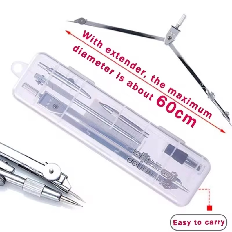 Stainless Steel Multifunctiona – Compass Geometry Set Bewertung und Preis