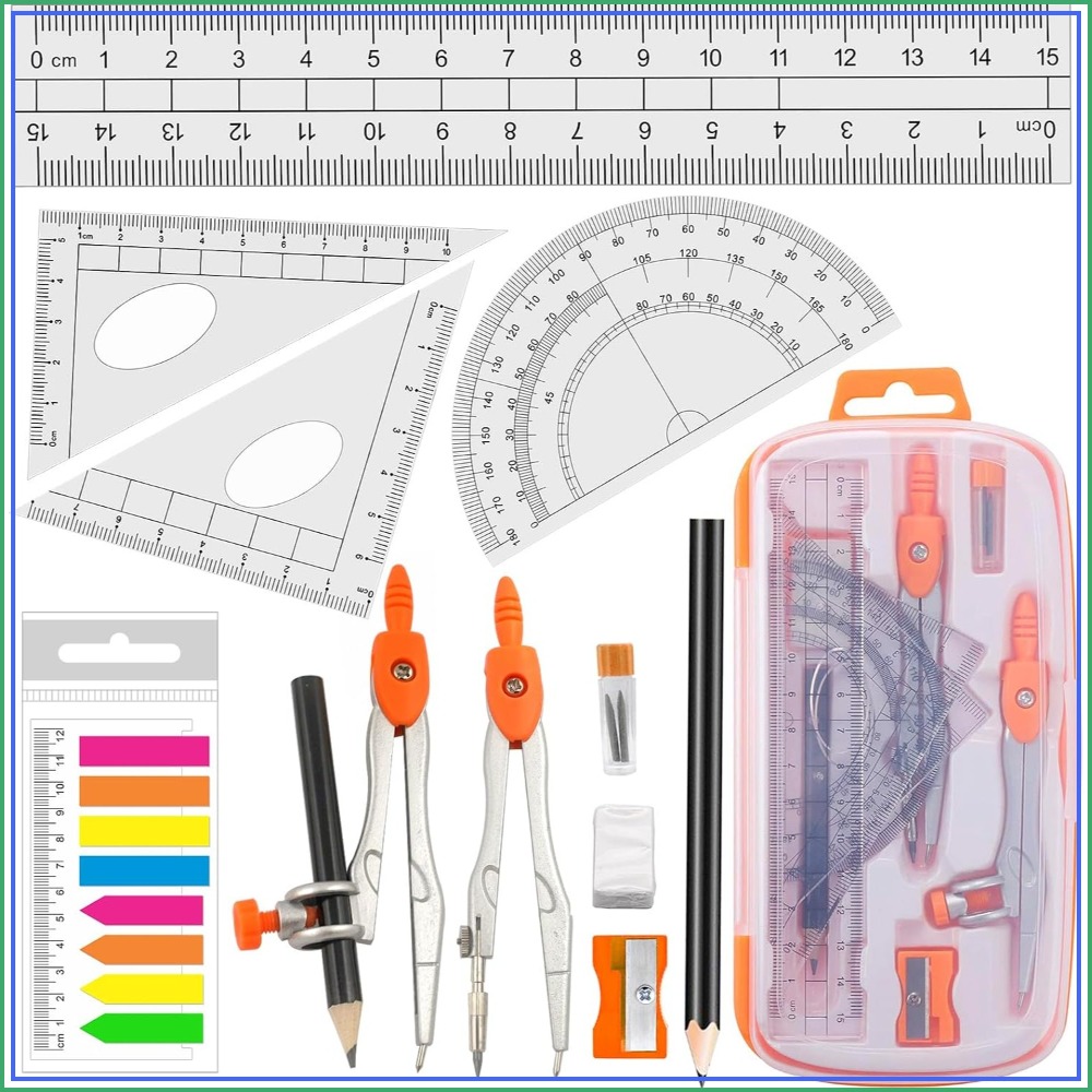 Geometry Compass Set with Prot – Compass Geometry Set Bewertung und Preis