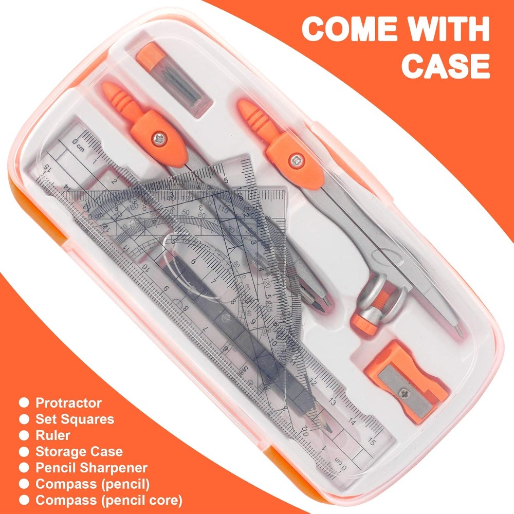 Geometry Compass Set with Prot – Compass Geometry Set Bewertung und Preis