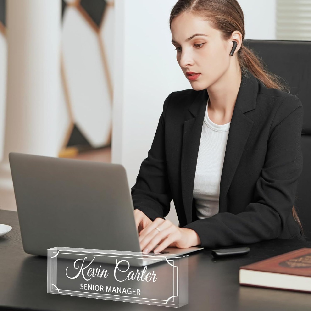 Personalized Acrylic Desk Name – Desk Name Plate Bewertung und Preis