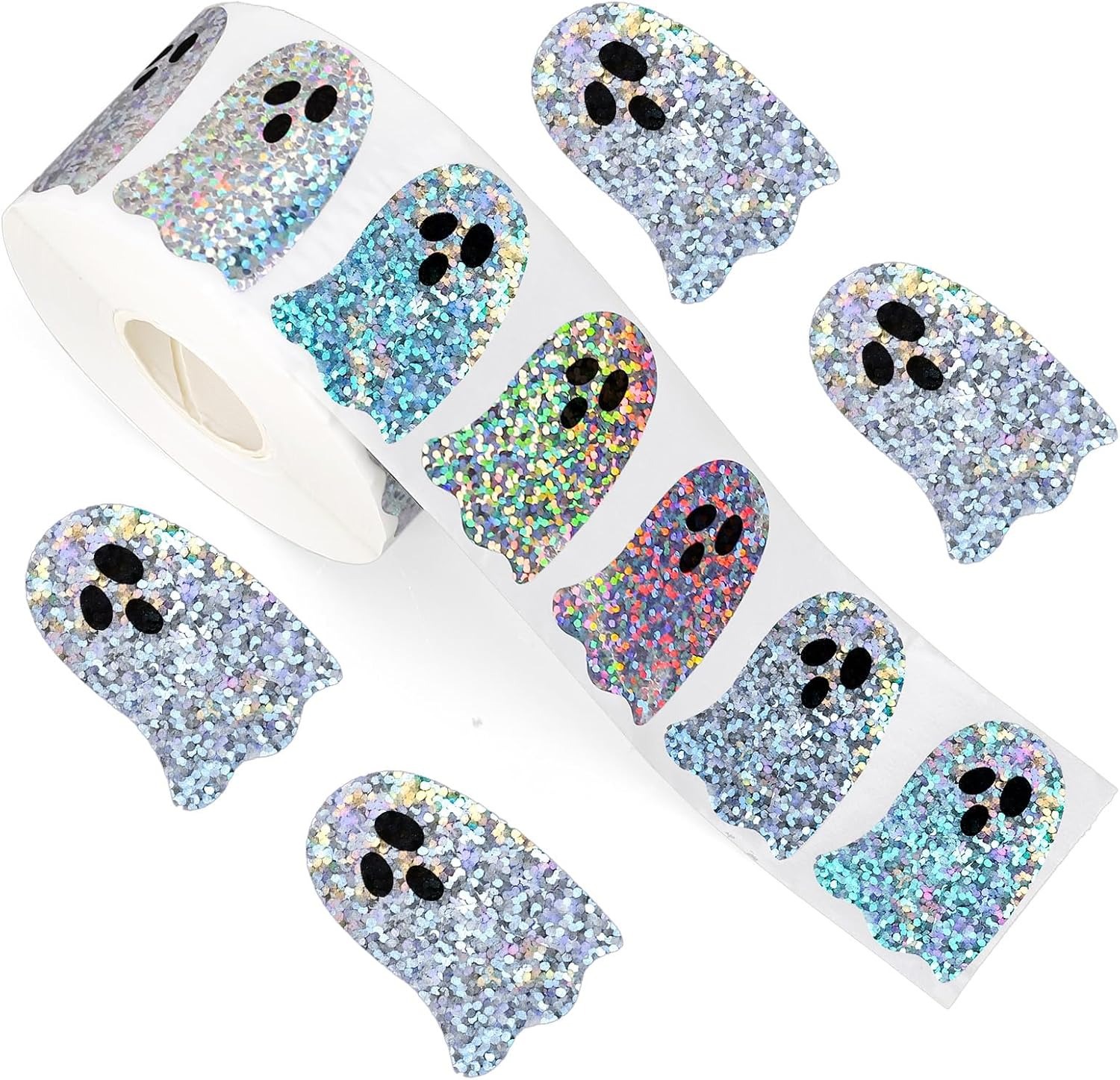 Ghost-Shaped DIY Waterproof St – Sticker Label Roll Bewertung und Preis