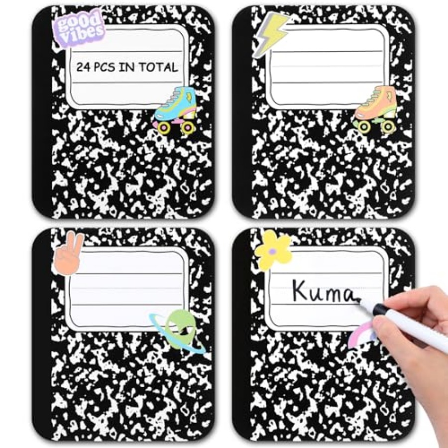 24 Pcs Desk Name Tags Composit – Desk Name Plate Bewertung und Preis