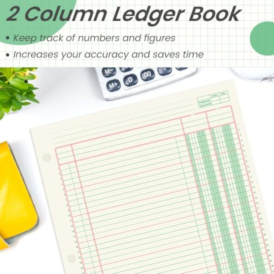 2 Pads 100 Sheets Columnar Ana – Paper Punch 3 Hole Bewertung und Preis
