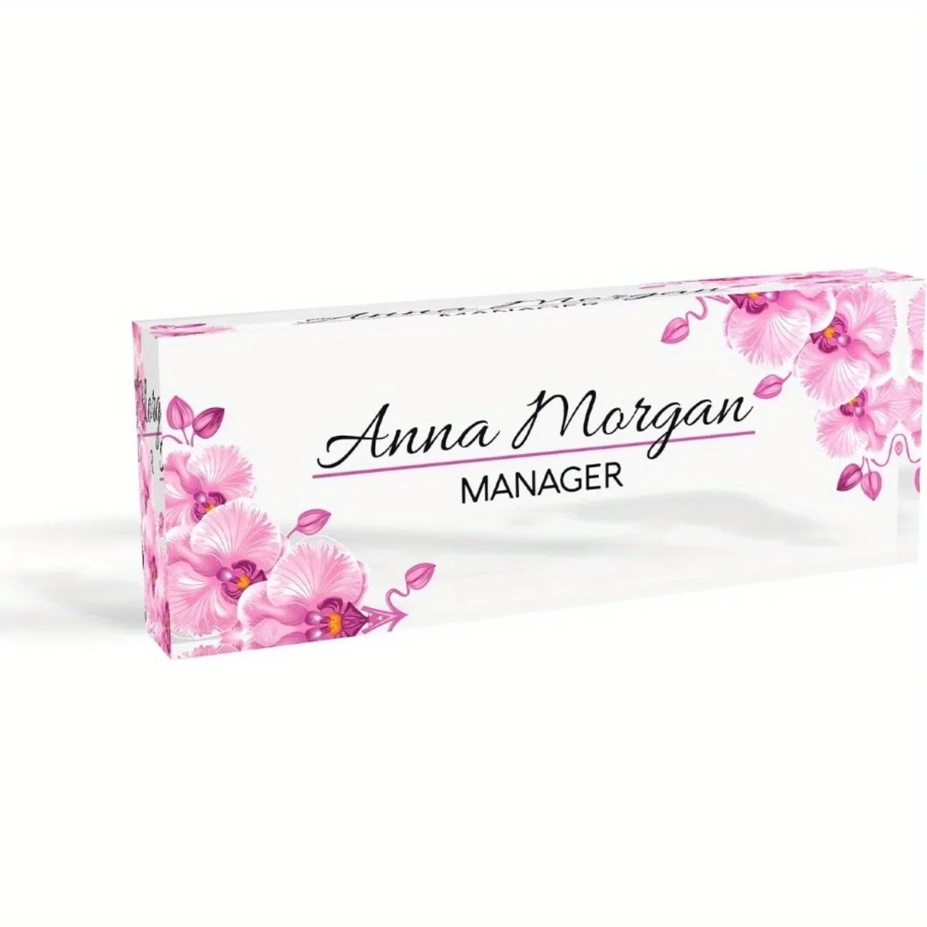 Custom Acrylic Desk Name Plate – Desk Name Plate Bewertung und Preis