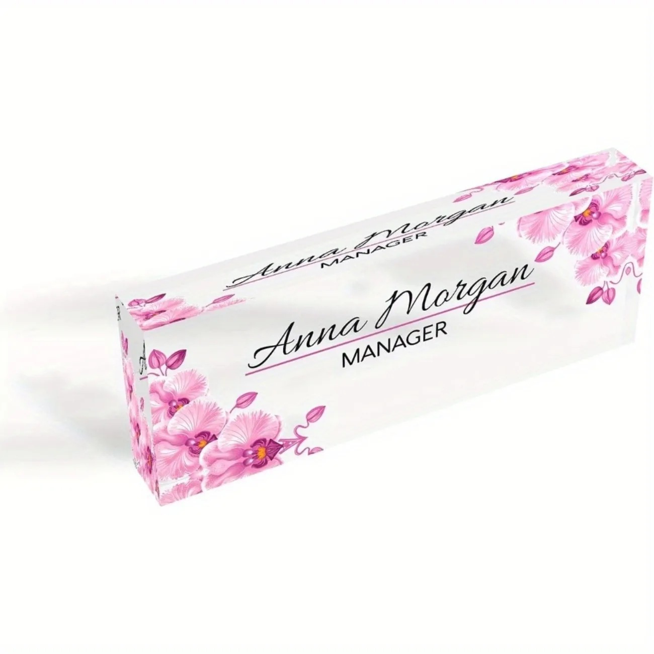 Custom Acrylic Desk Name Plate – Desk Name Plate Bewertung und Preis