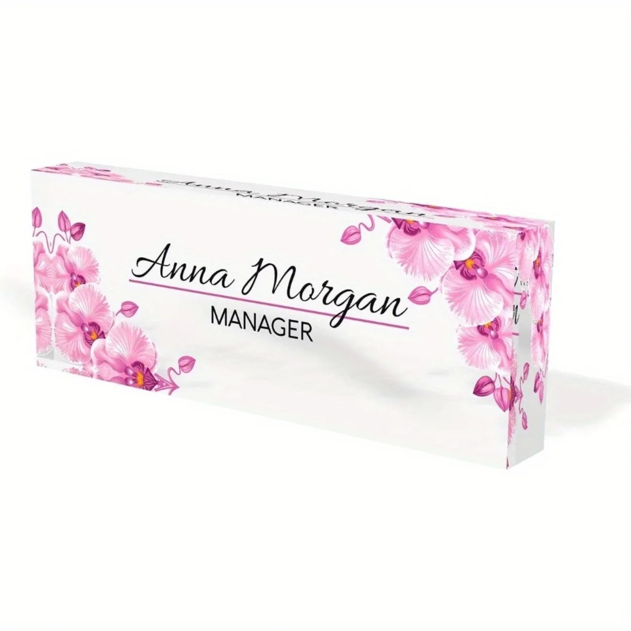 Custom Acrylic Desk Name Plate – Desk Name Plate Bewertung und Preis