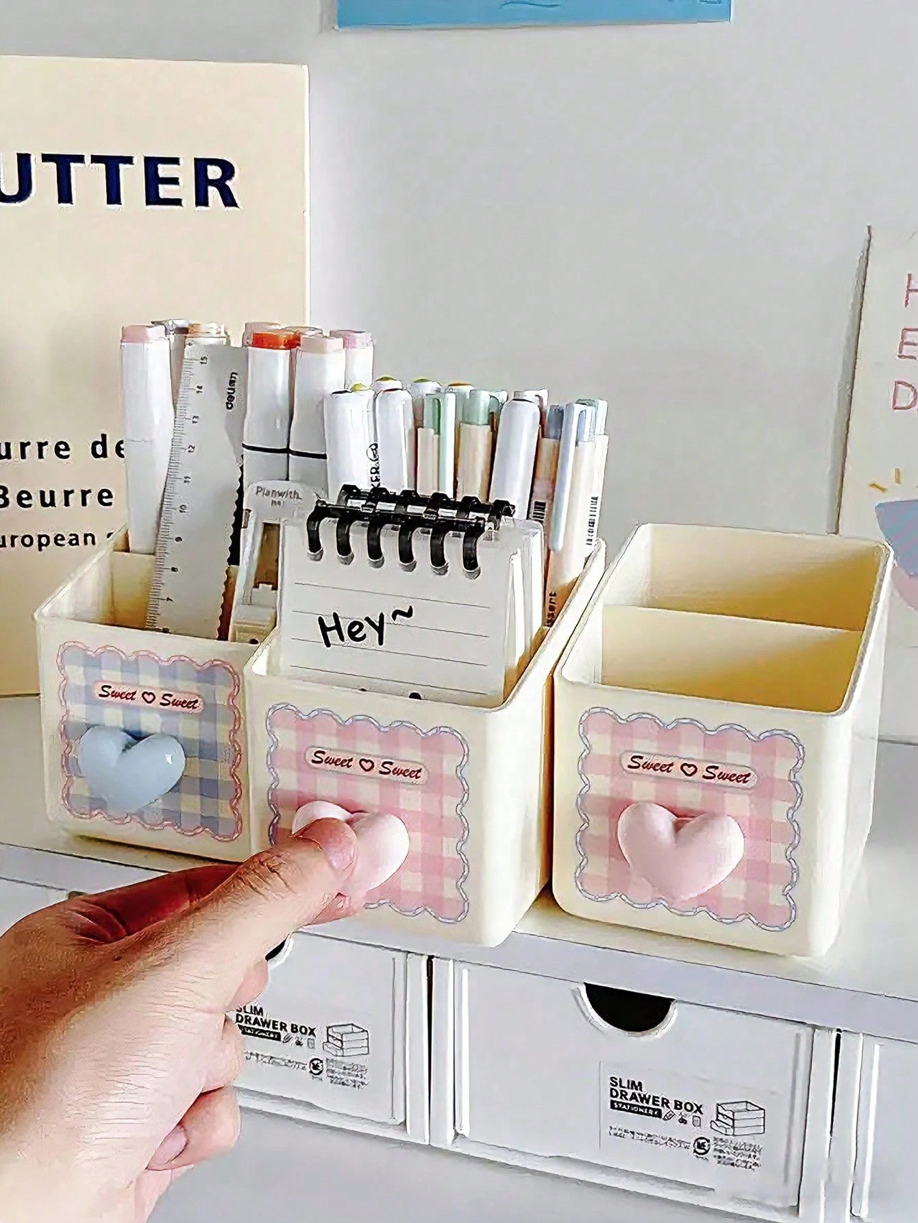 1pc Desktop Stationery Storage – Stationery Office And School Supply Stores Bewertung und Preis