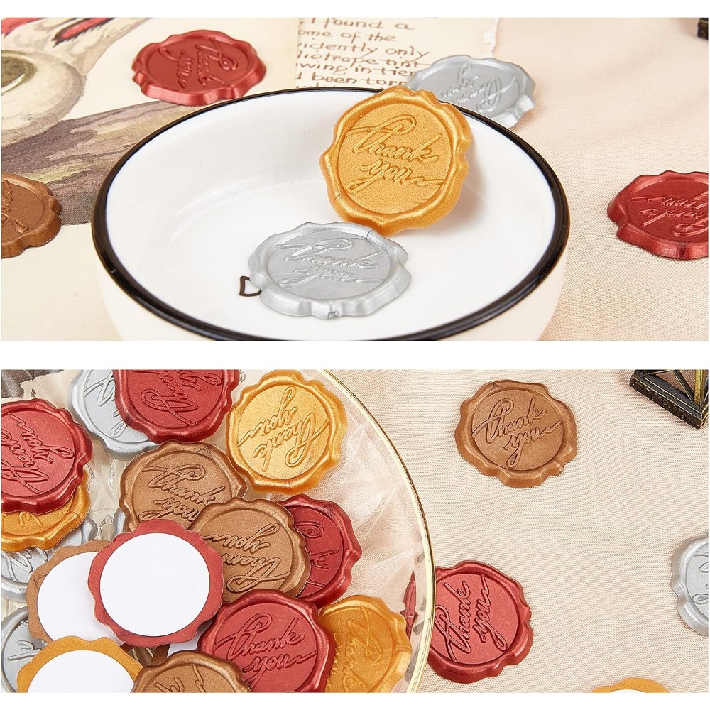 Adhesive Wax Seal Stickers 25P – Wax Seal Stamp Kit Bewertung und Preis
